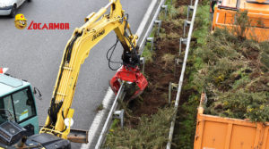 La précision de la pince à tri modifiée en pleine action sur la RN165