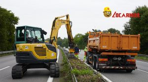 Pince de tri en action avec Jean François Canevet