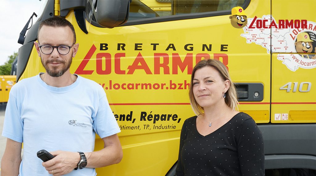 Géraldine Normant et Jérôme Normant Locarmor Quimper Sud